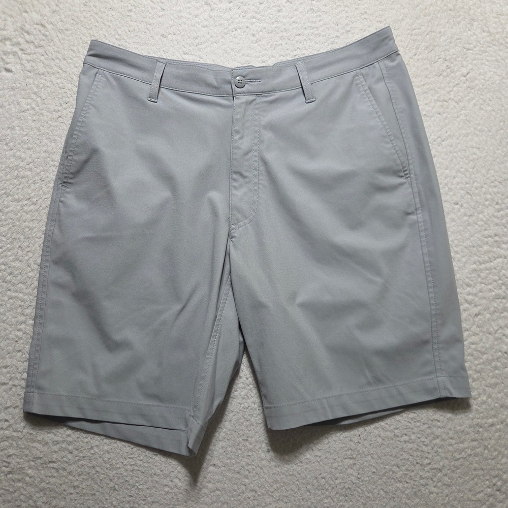 Footjoy Performance Golf Shorts Mens 34 Gray Lightweight Active Athletic Gorpcor